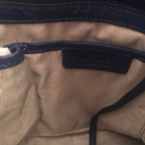 NWT Michael Kors Cobalt Purse - Picture 3 of 10